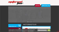 Desktop Screenshot of motorradtour-vogel.de